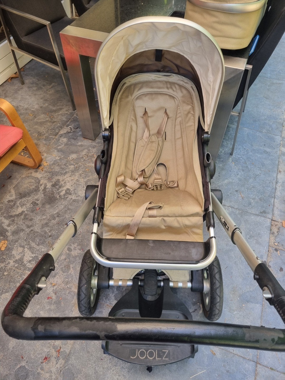 Joolz Day kinderwagen met reiswieg en voetenzak, Ophalen, Gebruikt, Overige merken, Met reiswieg