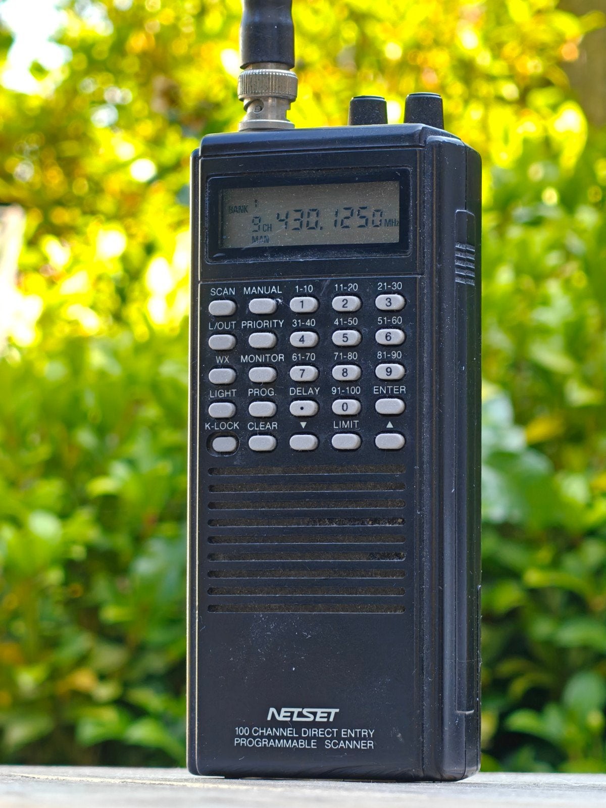 Netset PRO-46 Scanning Receiver - 100 Kanalen Scanner, Telecommunicatie, Scanners, Ophalen of Verzenden, Gebruikt, 30 tot 200 kanalen