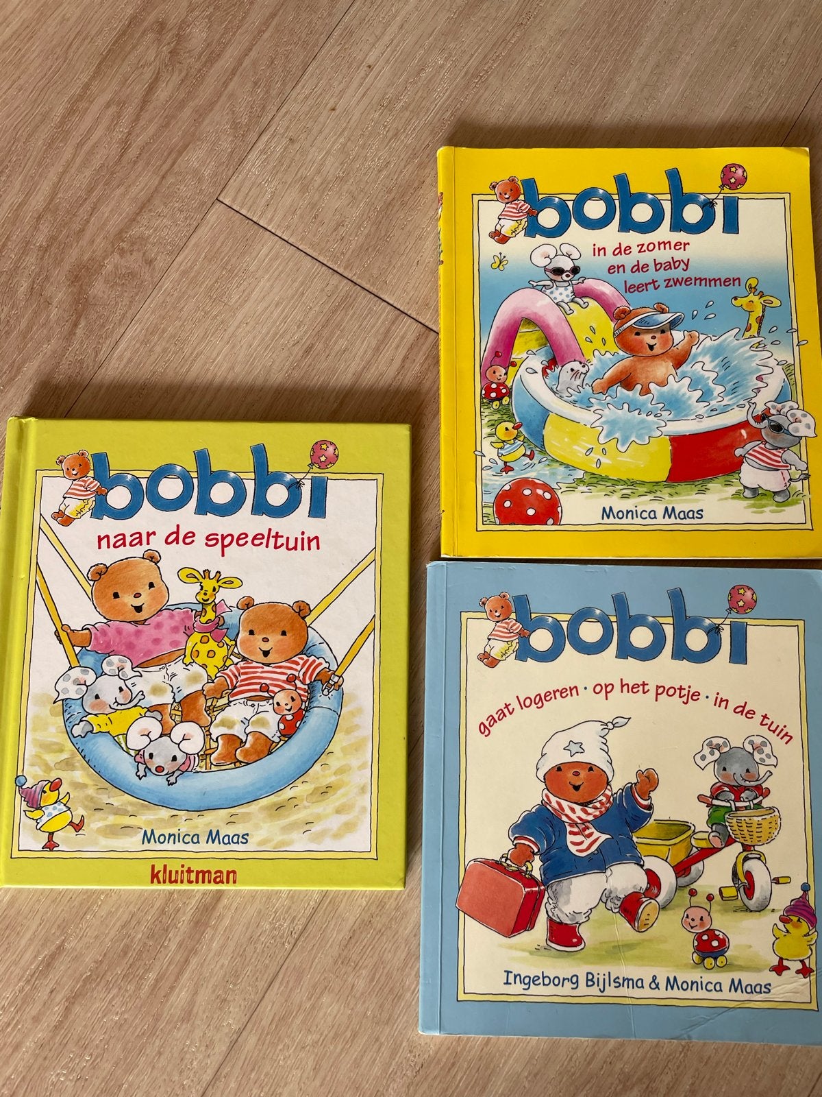 Bobbi boeken set: 3 kinderboeken van Monica Maas, Verzenden, Gelezen, 2 tot 3 jaar