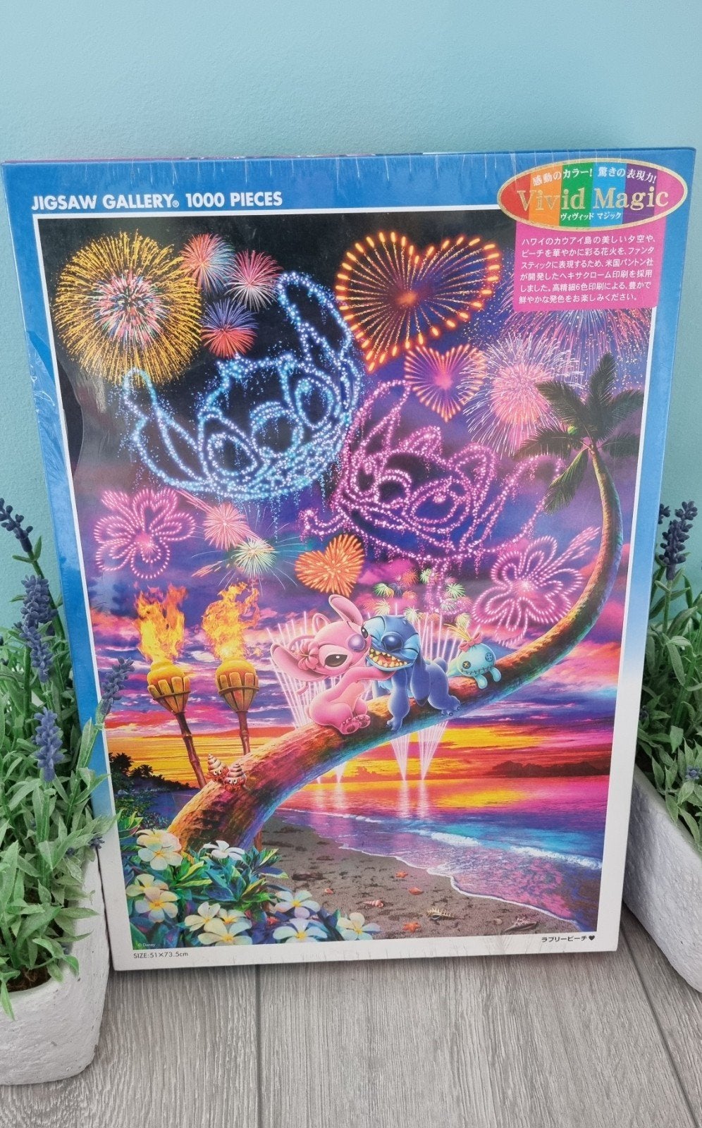 Nieuwe Disney Tenyo puzzel 1000 Stitch & Lilo, Ophalen of Verzenden, 500 t/m 1500 stukjes, Nieuw