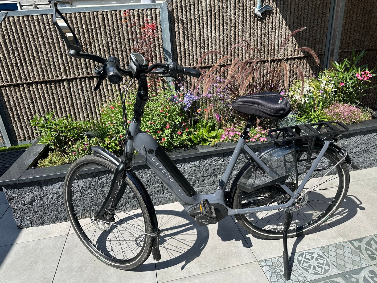 Gazelle Grenoble C8 HMB 3900 km stand damesfiets 53cm, Ophalen, Gebruikt, 51 tot 55 cm, 50 km per accu of meer