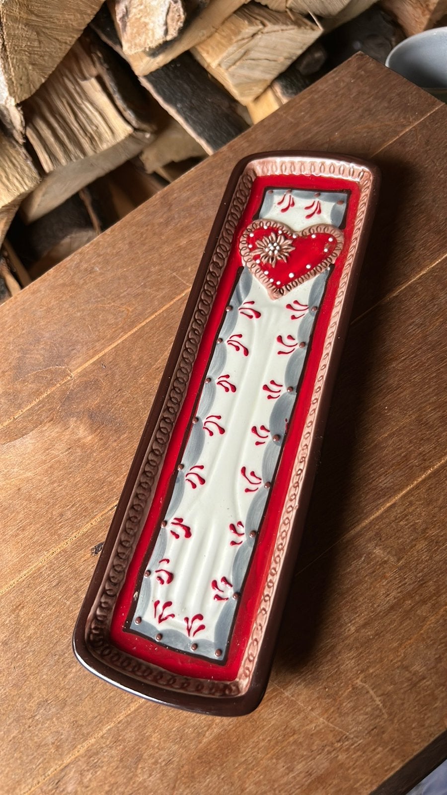 Zwitserland schaaltje Edelweiss, Ophalen of Verzenden, Zo goed als nieuw, Overige stijlen, Schaal of Schalen