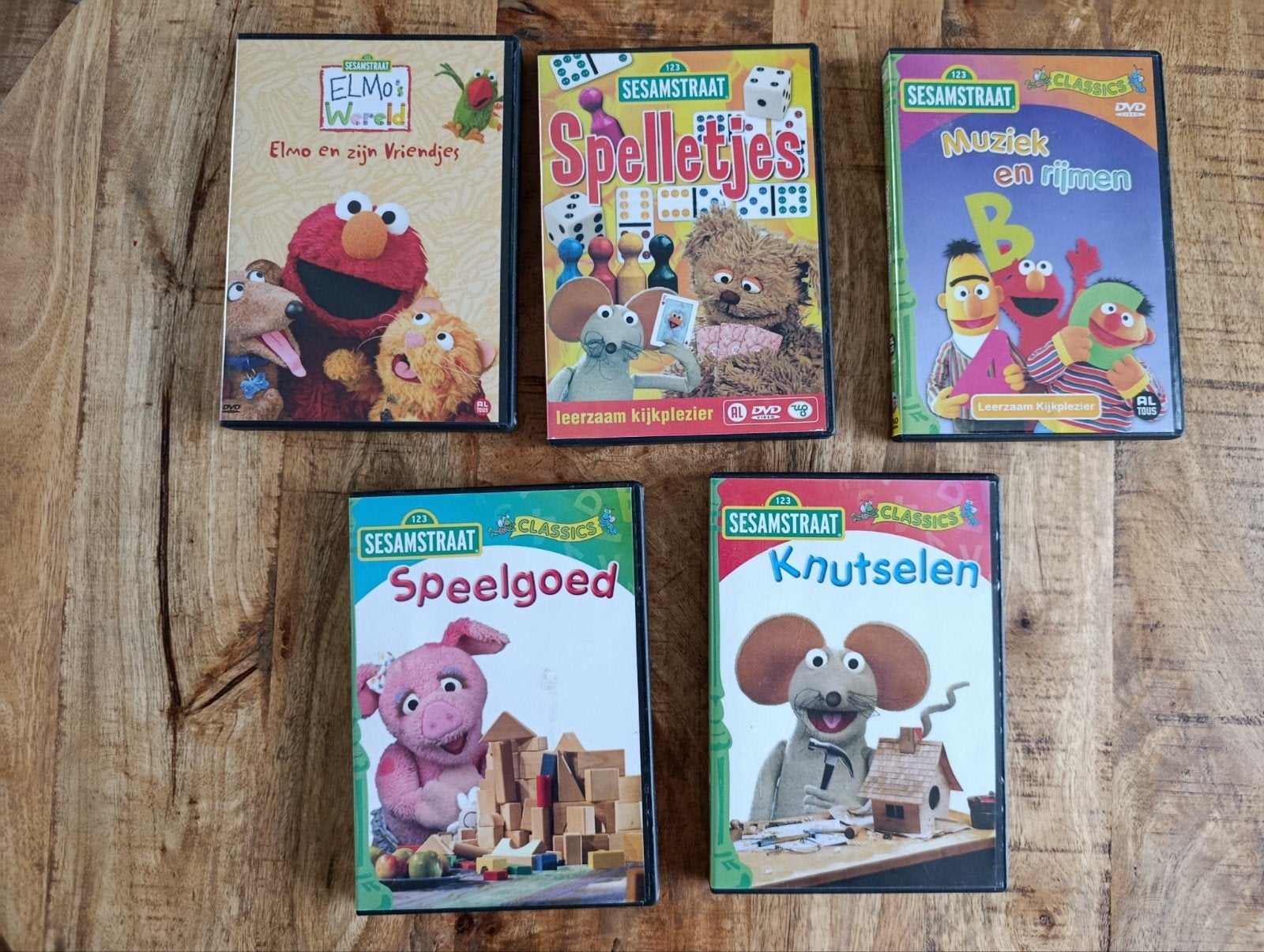 sesam straat DVDs, Alle leeftijden, Ophalen of Verzenden, Zo goed als nieuw