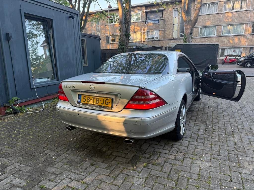 Mercedes-Benz CL Cl500 2000 Grijs, Automaat, Achterwielaandrijving, Zwart, CL