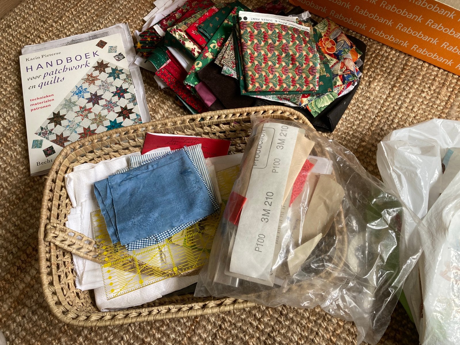 Patchwork/quilt benodigdheden, Ophalen, Zo goed als nieuw