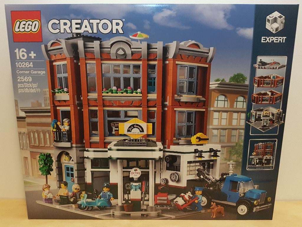 (GESEALD) Lego 10264 Corner Garage, Lego, Nieuw, Ophalen of Verzenden, Complete set