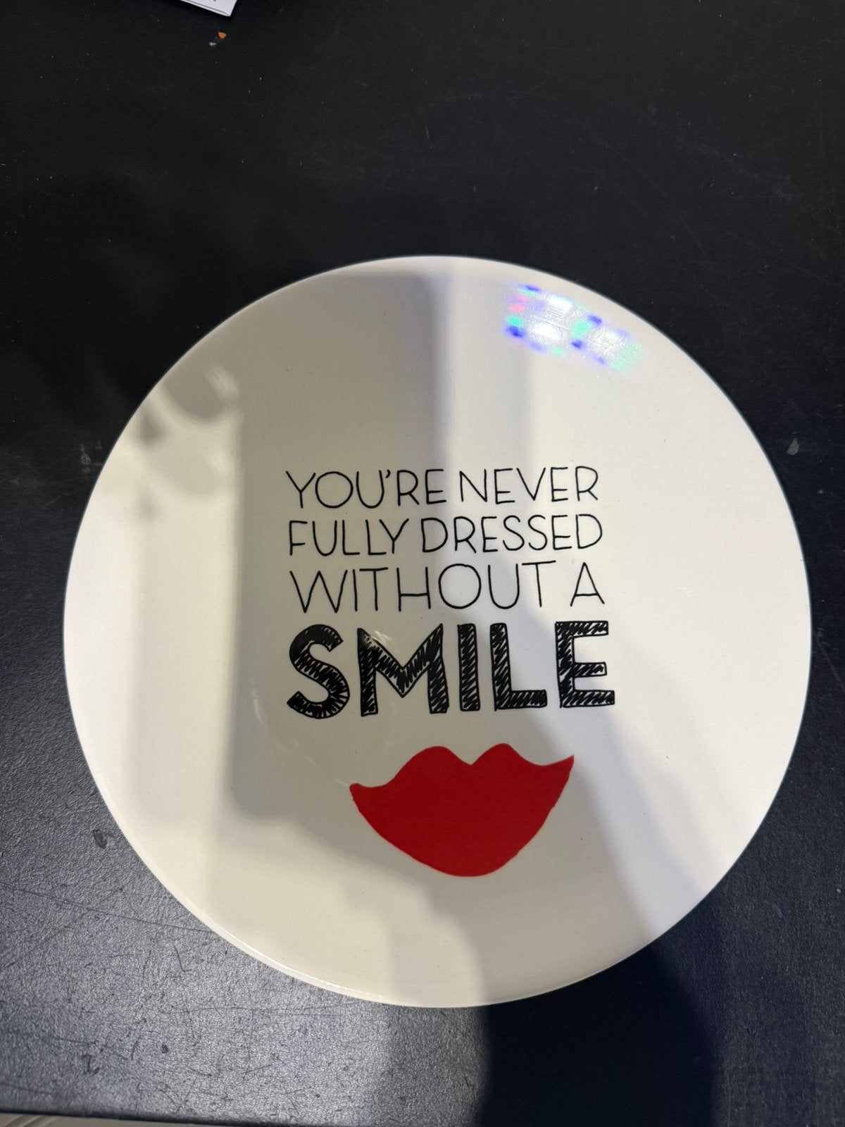 You never fully dressed without a smile blond Amsterdam, Ophalen of Verzenden, Zo goed als nieuw, Bord(en), Overige stijlen