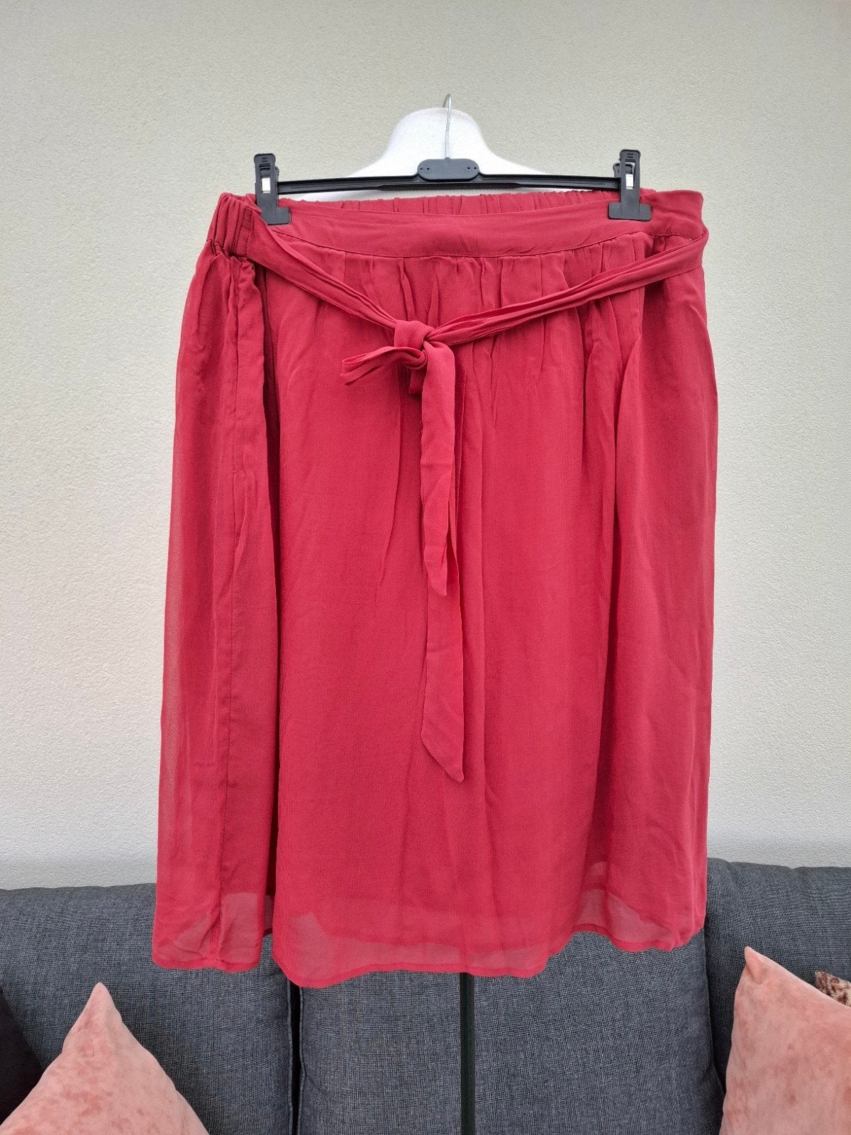 About you rok wijdvallend., Kleding | Dames, Rokken, About you, Maat 46/48 (XL) of groter, Oranje, Ophalen of Verzenden