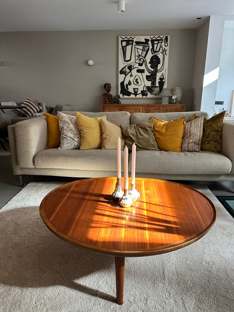 Organische ovale salontafel - Scandinavisch Modern, Ophalen