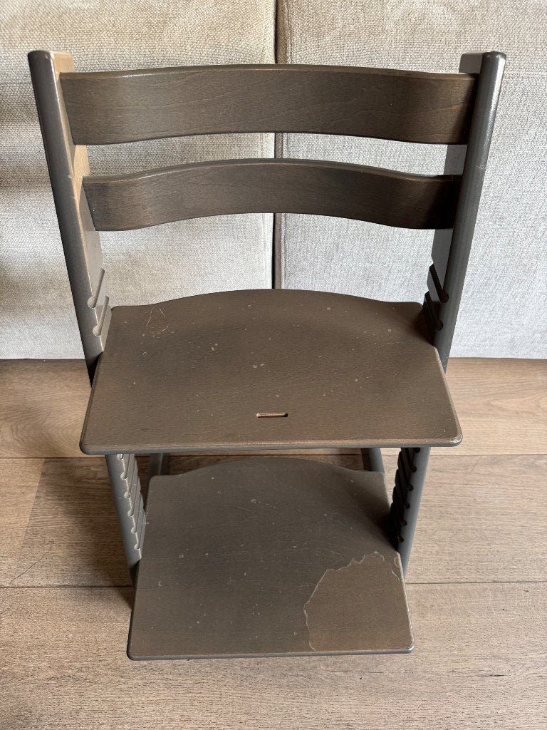Tripp Trapp Hazy Grey, Kinderen en Baby's, Ophalen, Gebruikt, Meegroeistoel