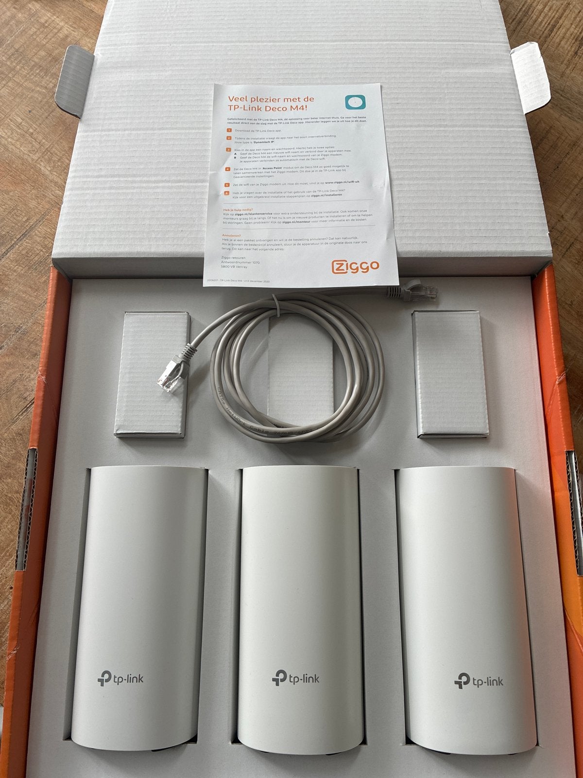 TP-Link Deco M4 Mesh WiFi Systeem (3-pack), Ophalen of Verzenden, Nieuw, Router