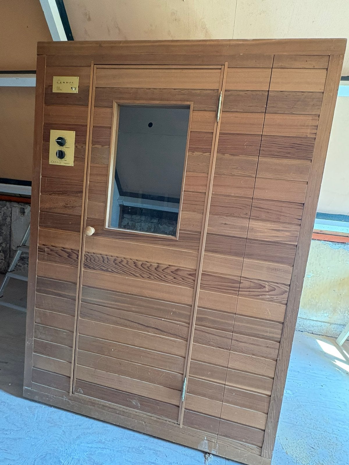 Infrarood cabine / sauna, Ophalen, Gebruikt, Infrarood, Complete sauna