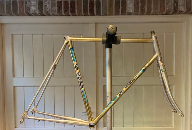 Zeldzame Jan Janssen racefiets frame Vitus vintage, Ophalen of Verzenden, Gebruikt