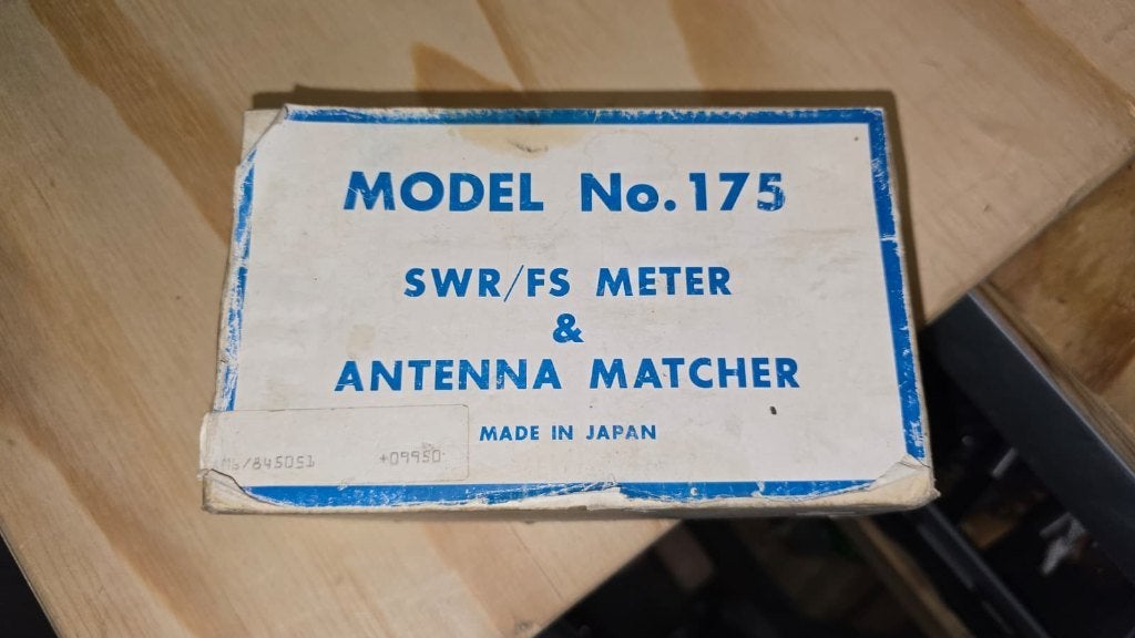 Vintage SWR/FS Meter & Antenna Matcher Model 175, Ophalen of Verzenden, Zo goed als nieuw