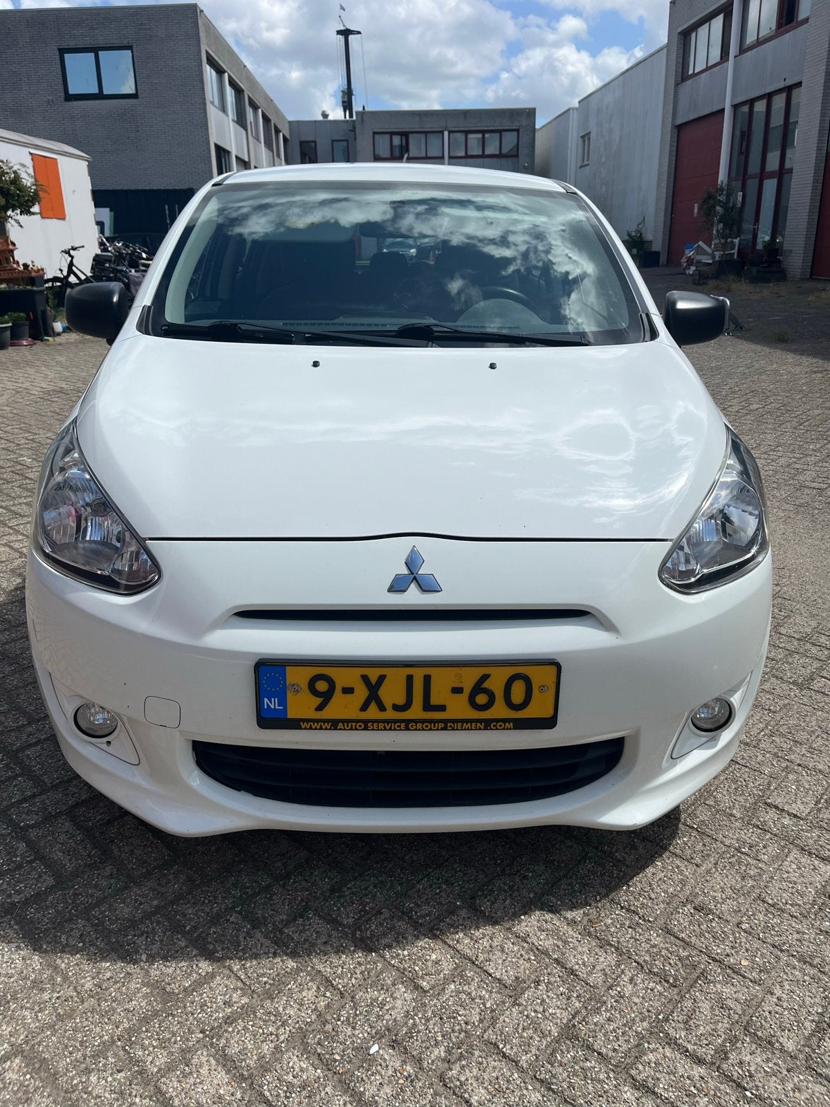 Mitsubishi Space Star 1.0 MPI 52KW 2014 Wit, Voorwielaandrijving, Wit, Origineel Nederlands, Handgeschakeld