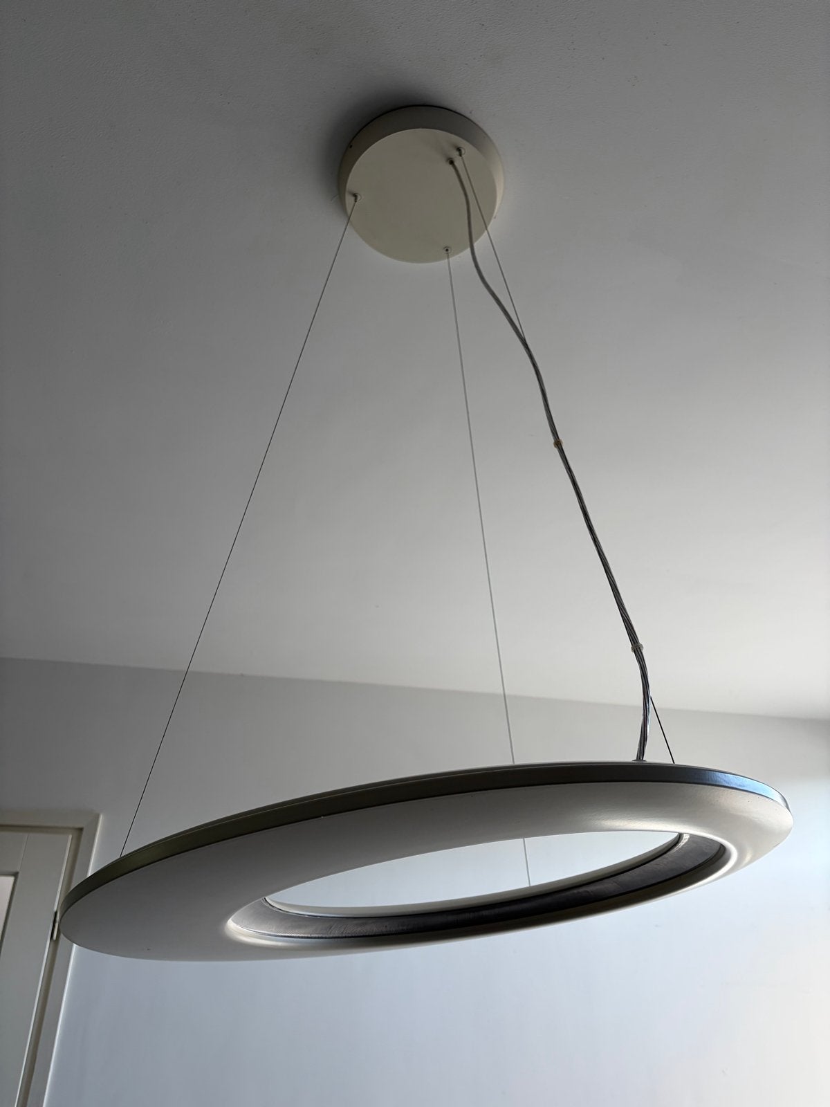 Philips Lirio Ecliptic hanglamp - doorsnede 66 cm, Huis en Inrichting, Lampen | Hanglampen, Ophalen, Gebruikt, Metaal, 50 tot 75 cm