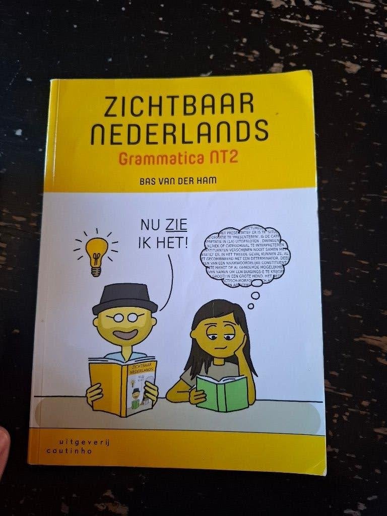 Zichtbaar Nederlands nt2 boek grammatica, Boeken, Ophalen of Verzenden, Alpha, Gelezen, Niet van toepassing