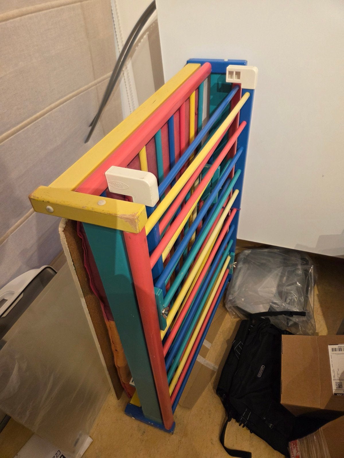 gratis box, Ophalen, Gebruikt