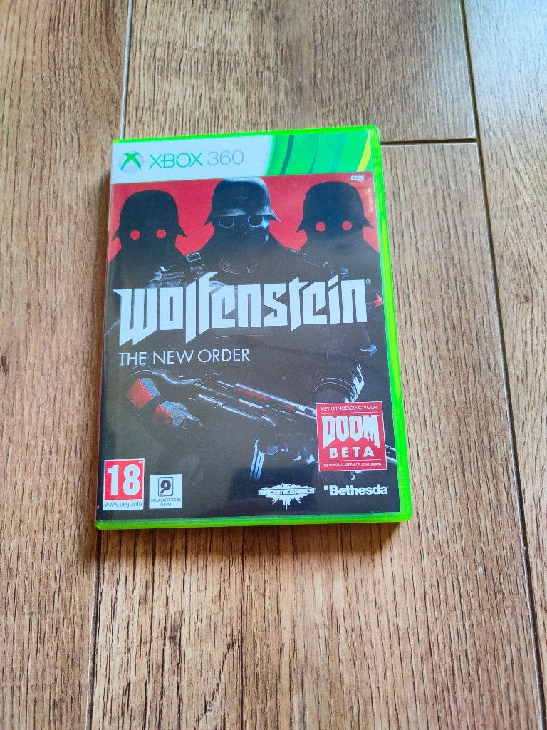 Xbox 360 Spel - Wolfenstein the New Order, Spelcomputers en Games, Games | Xbox 360, Shooter, 1 speler, Ophalen of Verzenden, Zo goed als nieuw