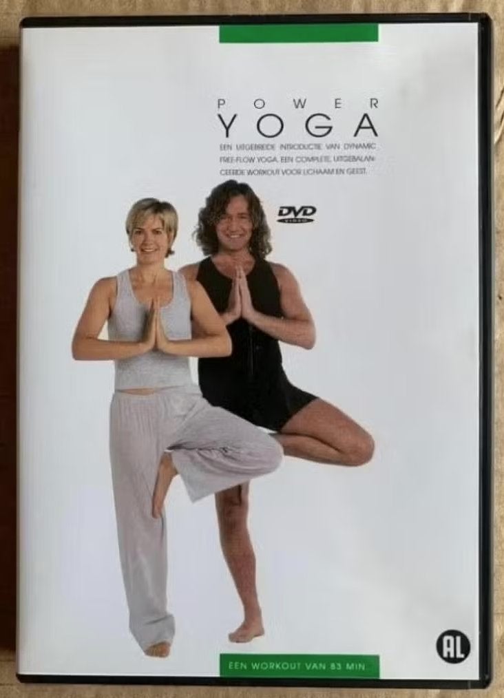 DVD Power yoga; workout 83 min; dynamic free-flow yoga, Cd's en Dvd's, Cursus of Instructie, Alle leeftijden, Ophalen of Verzenden