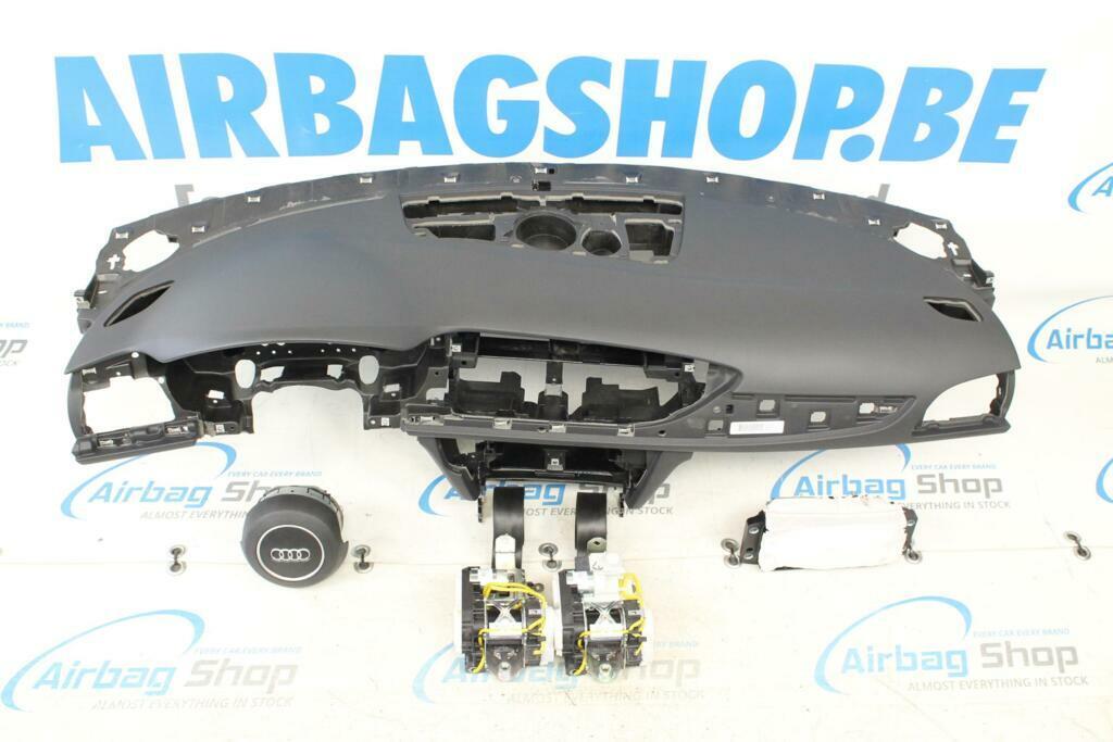 Airbag set Dashboard zwart grote gordel Audi A6 4G 2011 2018, Auto-onderdelen, Gebruikt, Ophalen of Verzenden