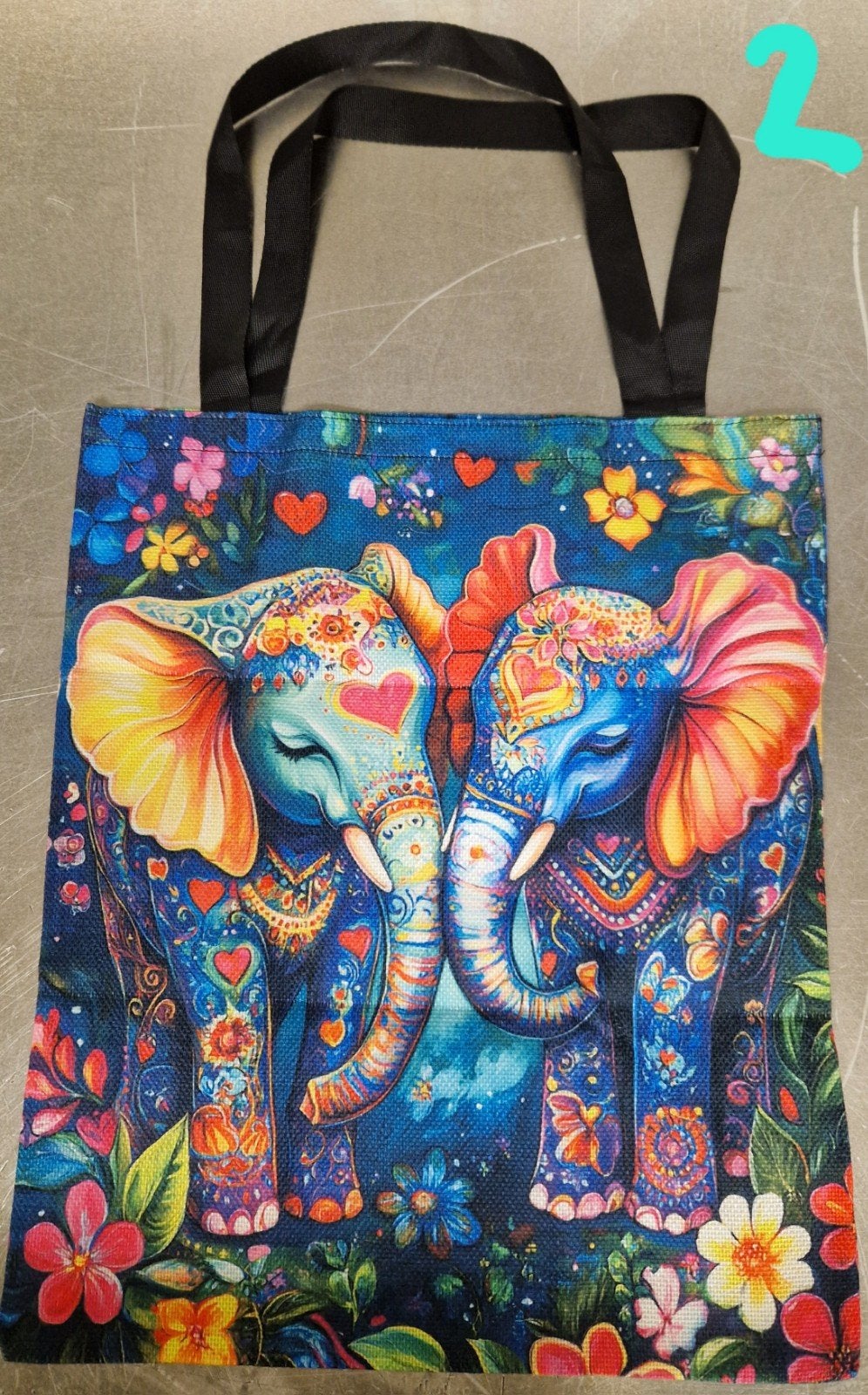 Ruime Nieuwe    " OLIFANTEN " tas shopper, Ophalen of Verzenden, Nieuw, Overige kleuren, Overige merken