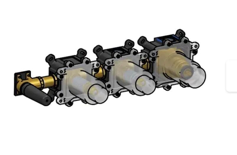 Hotbath HBCB7071 Inbouwdeel NIEUW, Doe-het-zelf en Verbouw, Sanitair, Ophalen of Verzenden, Nieuw, Douche