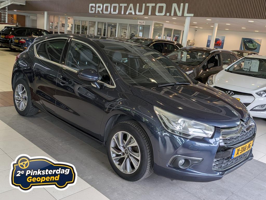 Citroën DS4 1.6 THP So Chic Automaat Airco, Cruise Control,, Auto's, Citroën, Euro 5, Gebruikt, Zwart, 715 kg