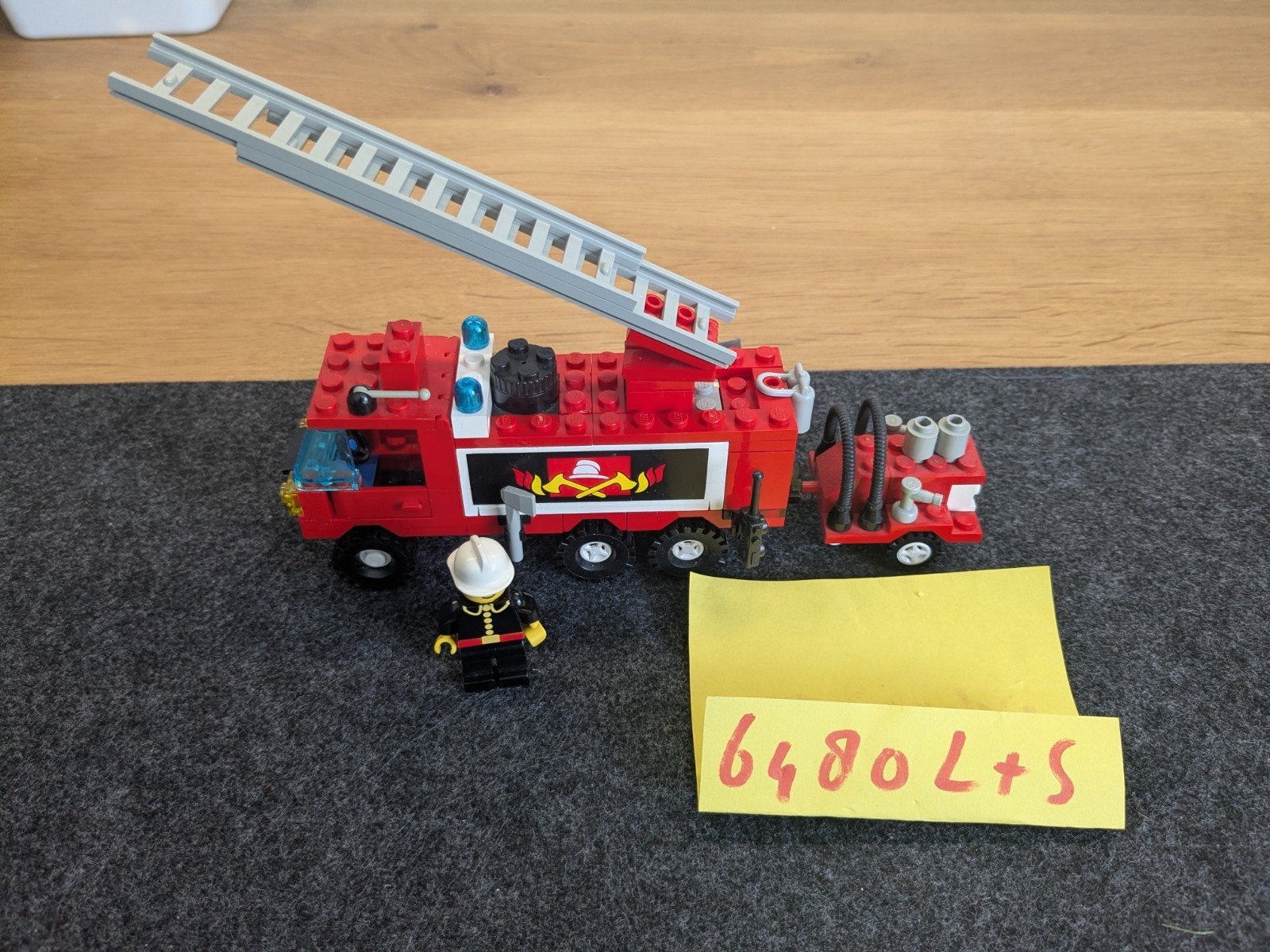 Lego 6480 Brandweerwagen Light and Sound, Kinderen en Baby's, Speelgoed | Duplo en Lego, Lego, Ophalen of Verzenden, Complete set