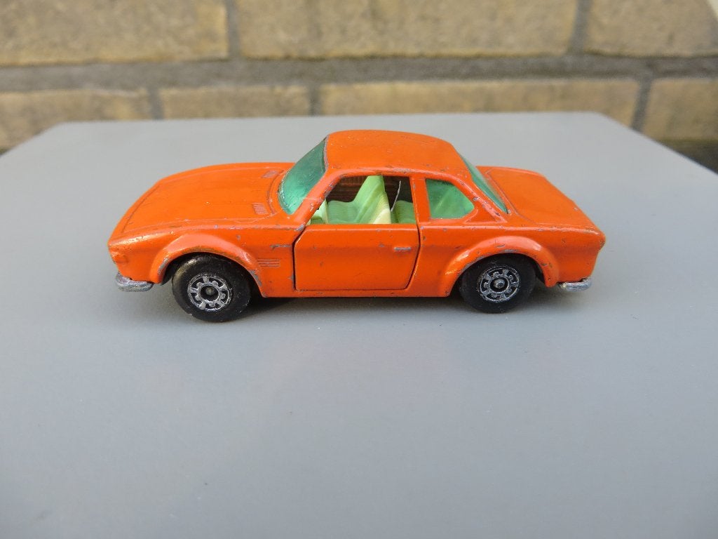 Matchbox BMW 3.0 CSL No 45 oranje, Ophalen of Verzenden, Gebruikt, Auto