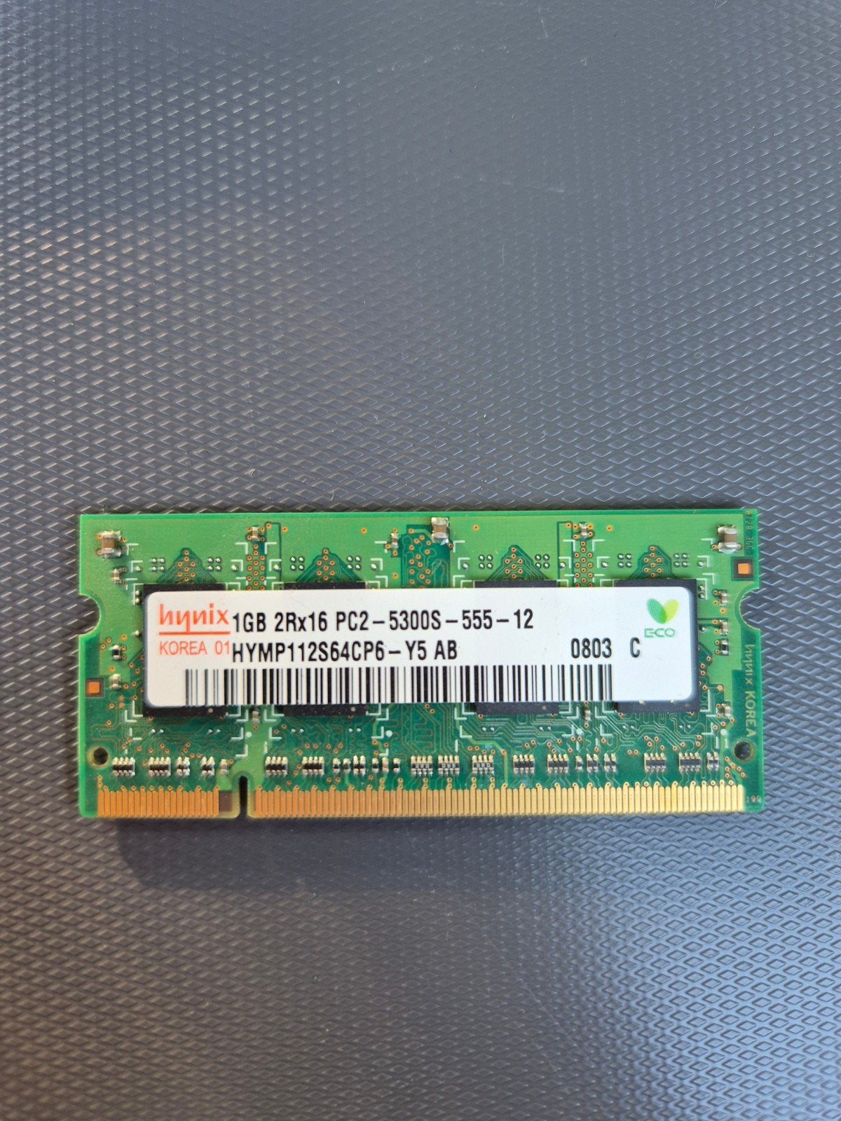 Hynix 1GB DDR2 RAM Geheugen voor Laptop/Desktop, Computers en Software, RAM geheugen, Server, Ophalen of Verzenden, DDR2, Gebruikt