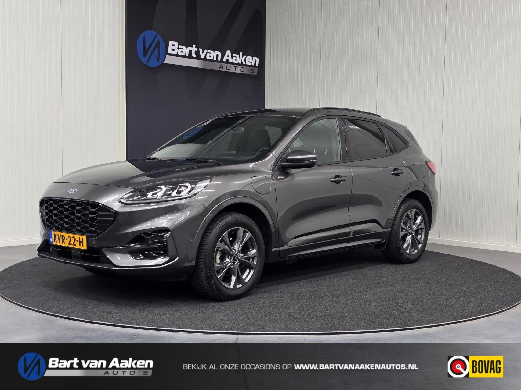 Ford Kuga 2.5 PHEV ST-Line X 2x Camera ACC Keyless Elektr. A, Auto's, Dealer onderhouden, Gebruikt, Euro 6, 4 cilinders