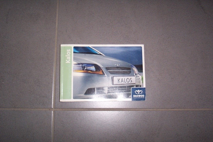 Gebruikershandleiding DAEWOO KALOS T247   2002/2008, Ophalen of Verzenden