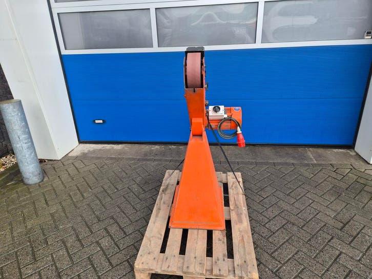 HM MACHINERY TAS-75 Bandschuurmachine 380V, HM Machinery, Gebruikt, Denemarken, Bandschuurmachine