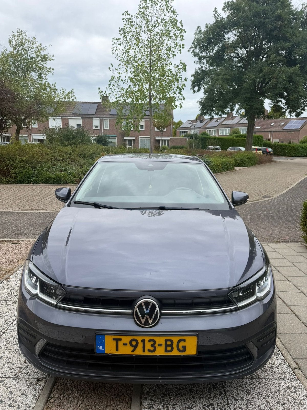 Volkswagen Polo 1.0 TSI 95pk Dsg-7 2022 Grijs, Auto's, Navigatiesysteem, Stof, Zwart, 95 pk