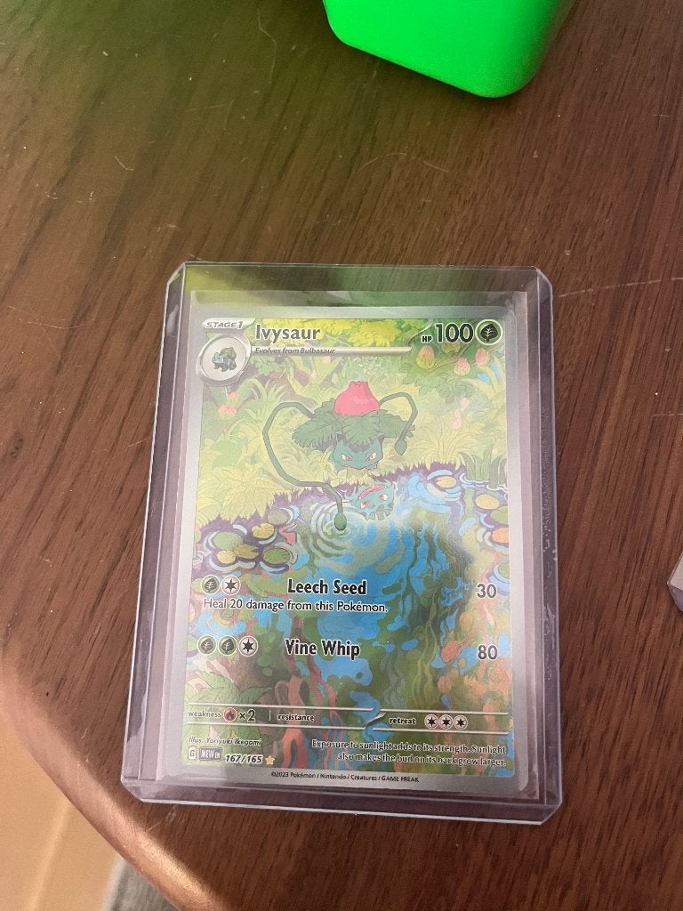 Pokémon - Ivysaur 167/165, Ophalen of Verzenden, Nieuw, Speelkaart(en)