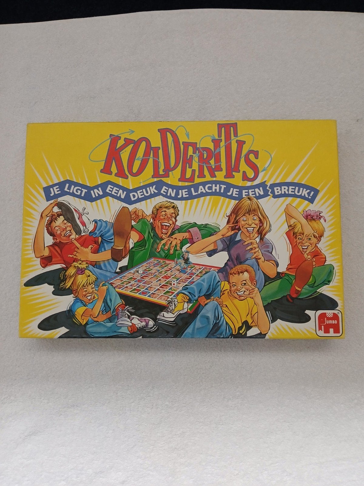 Kolderitis - Je ligt in een deuk en je lacht je een breuk!, Een of twee spelers, Ophalen of Verzenden, Zo goed als nieuw, Jumbo