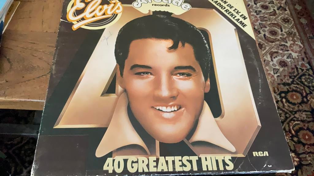Elvis Presley. 40 Greatest Hits, Ophalen of Verzenden, Gebruikt