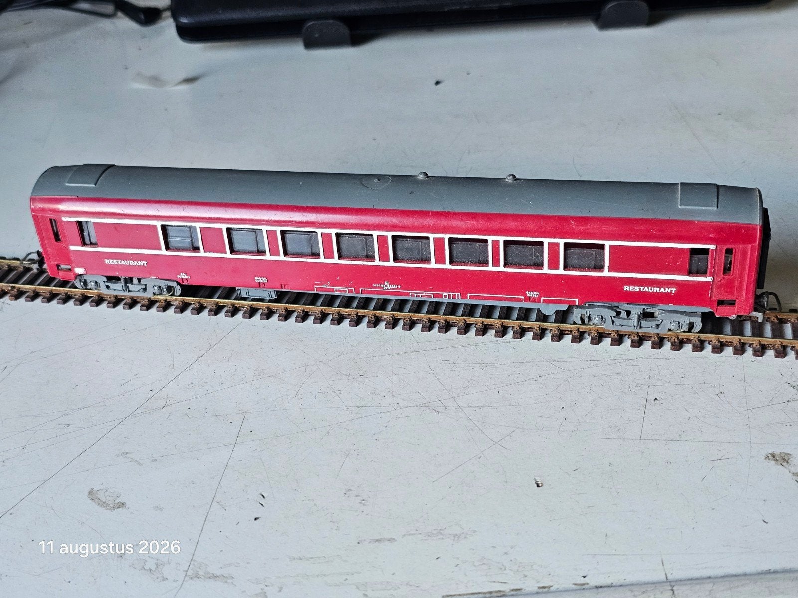 Modeltrein Jouef SNCF Restaurant Wagon, Hobby en Vrije tijd, Modeltreinen | H0, Gebruikt, Jouef, Gelijkstroom of Wisselstroom