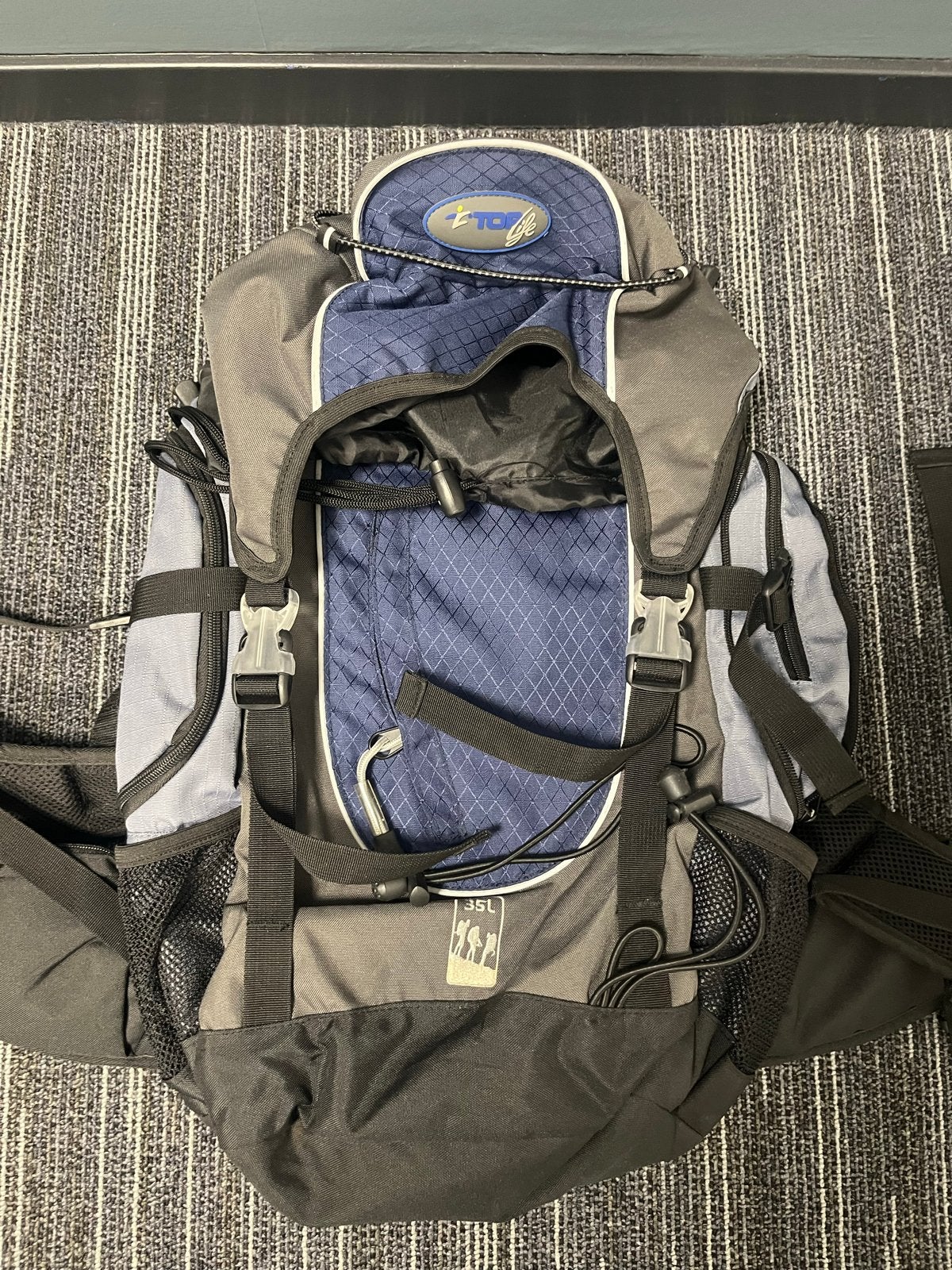 Toplife Trekking Rugzak 35 Liter - nieuw, 25 tot 40 cm, Nieuw, Ophalen of Verzenden, Trekking