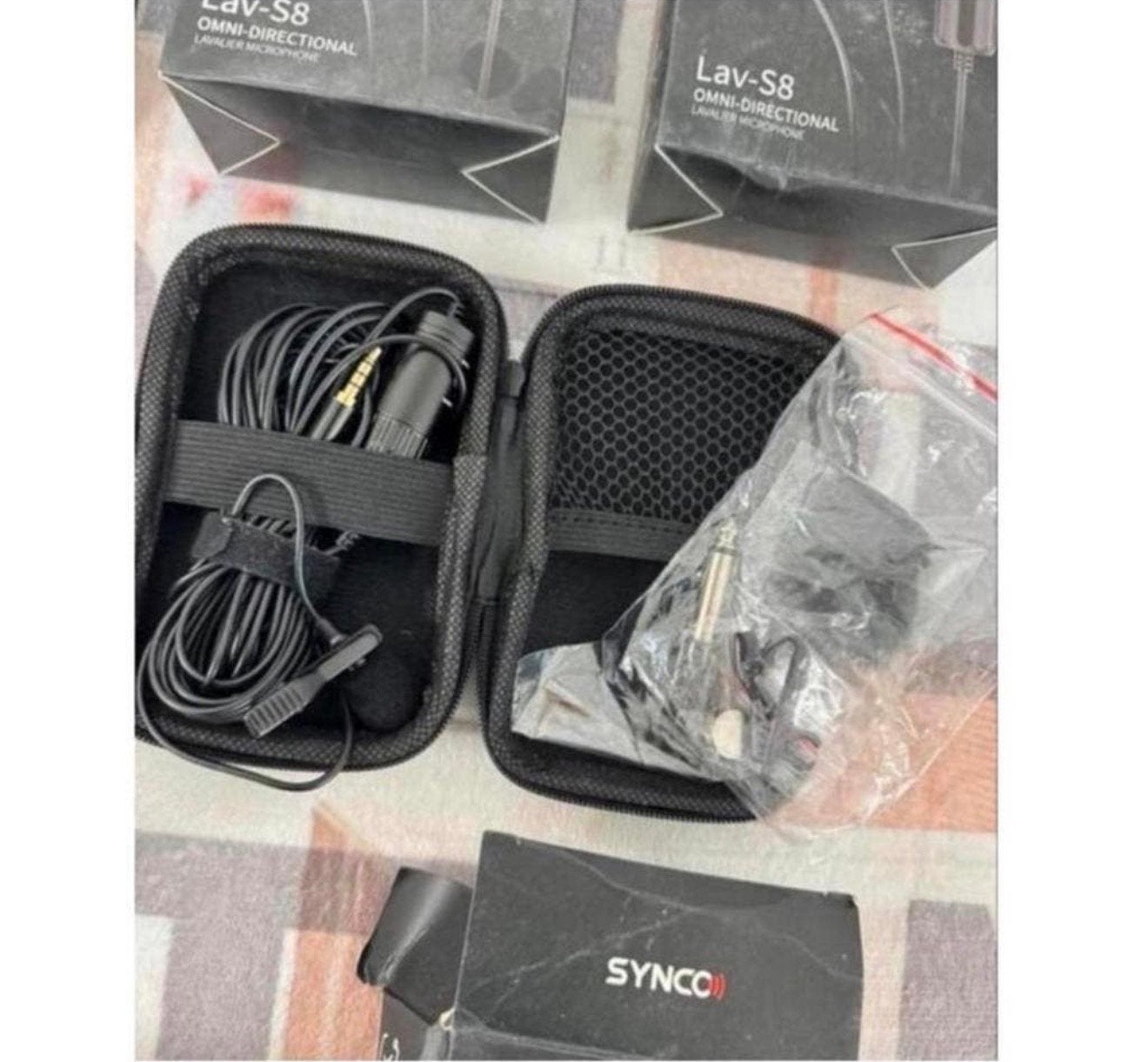 10X partij SYNCO Lav-S8 Lavalier Microphone Microfoon Mic, Nieuw, Ophalen of Verzenden, H, H