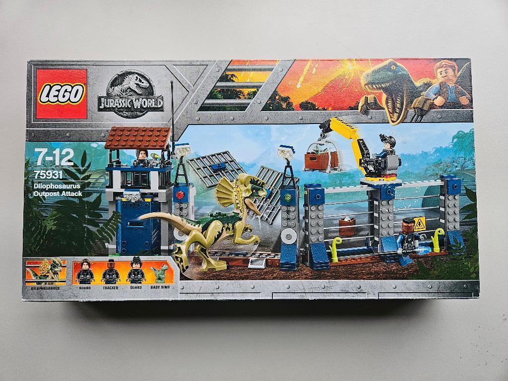 🎁 Lego Jurassic World 75931- Dilophosaurus Outpost 🎁, Jurassic World, Lego, Nieuw, Ophalen of Verzenden