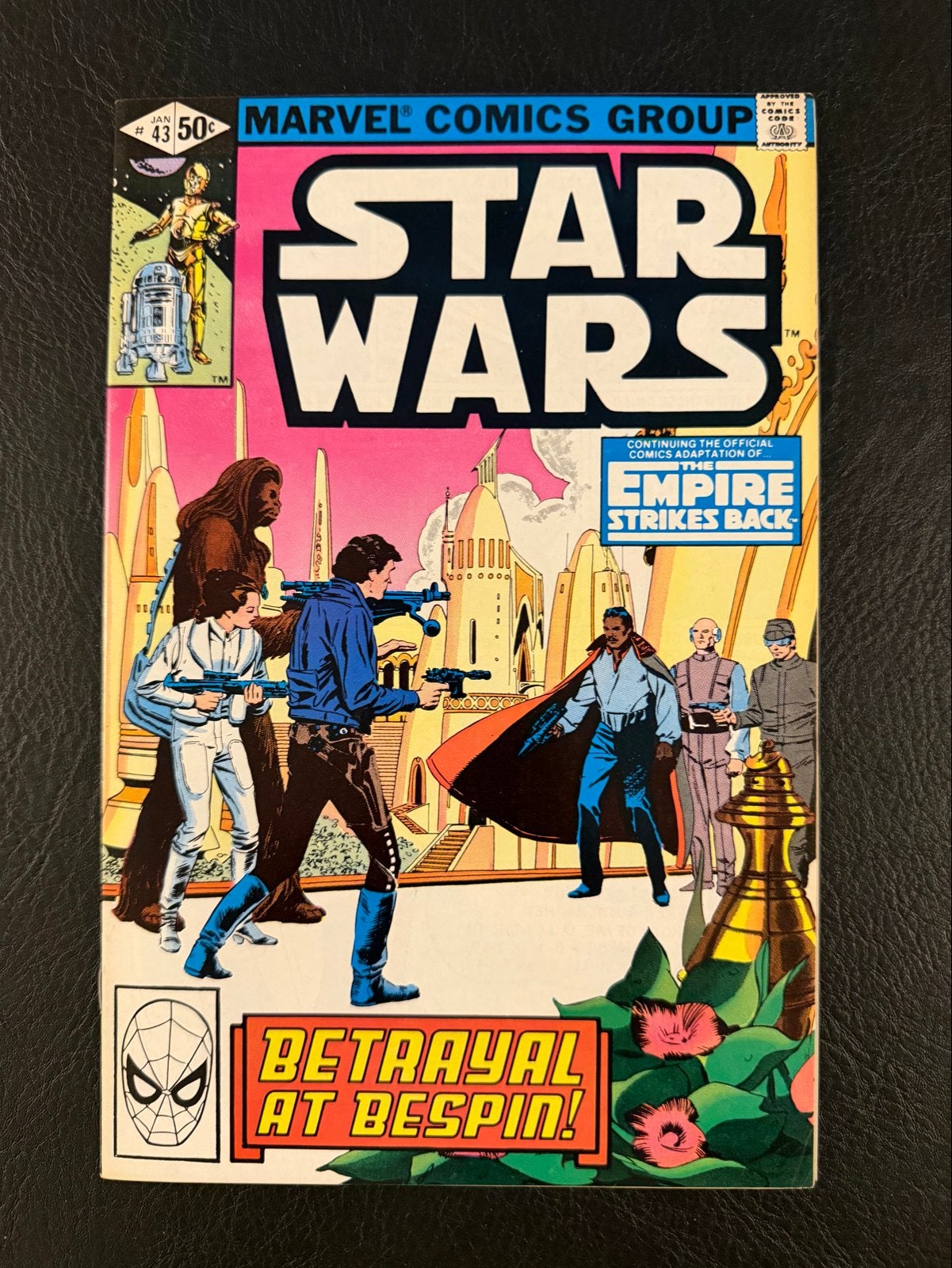 Star Wars Comic #43 1e Druk NM Marvel, Eén comic, Amerika, Ophalen of Verzenden, Zo goed als nieuw