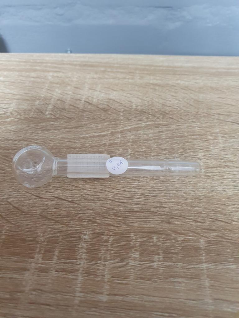 Nieuw glazen pijpje, Verzamelen, Ophalen of Verzenden, Nieuw, (Water)pijp
