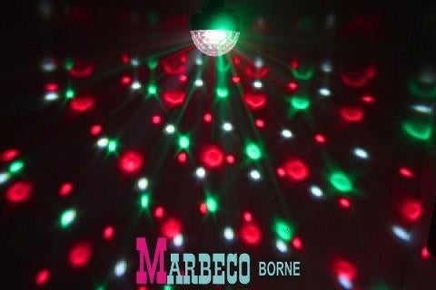 LED Jelly Ball licht effect, Disco bol, Muziek, Auto program, Geluidgestuurd, Nieuw, Info@marbeco.nl, BeamZ