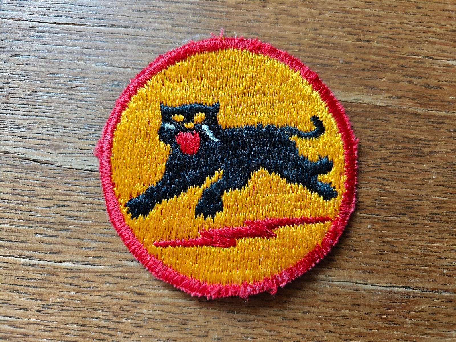 Repro 66th Infantry division patch early type, Ophalen of Verzenden, Amerika, Embleem of Badge