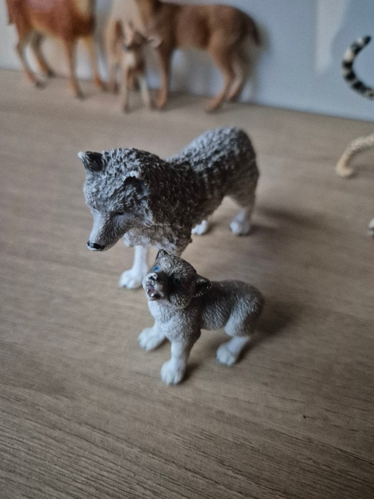 Schleich paarden manege, Ophalen, Gebruikt