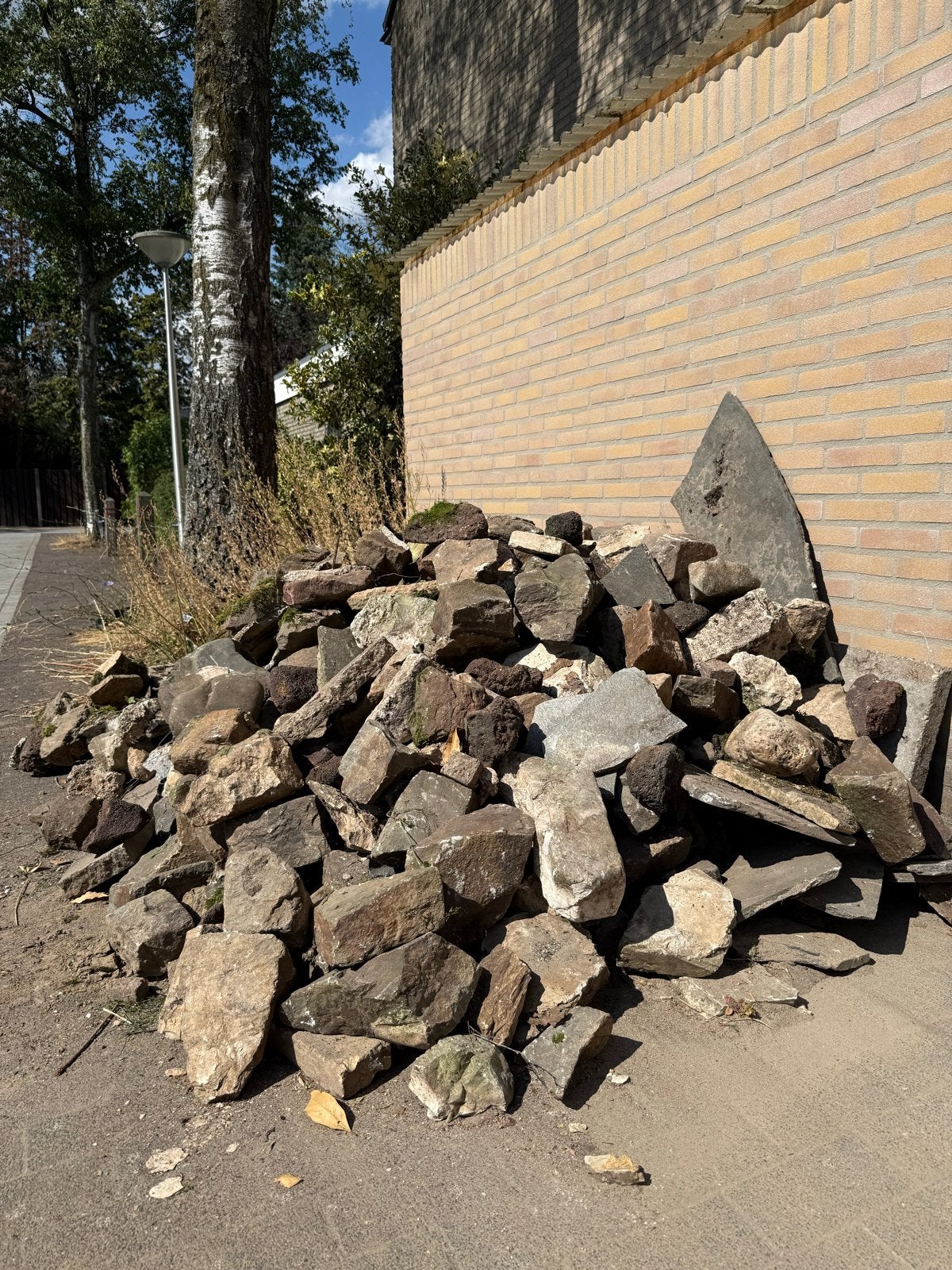 Diverse natuursteben en keien voor tuin of decoratie, Tuin en Terras, Grind, Keien en Split, Gebruikt, Kei, Multi, Overige materialen