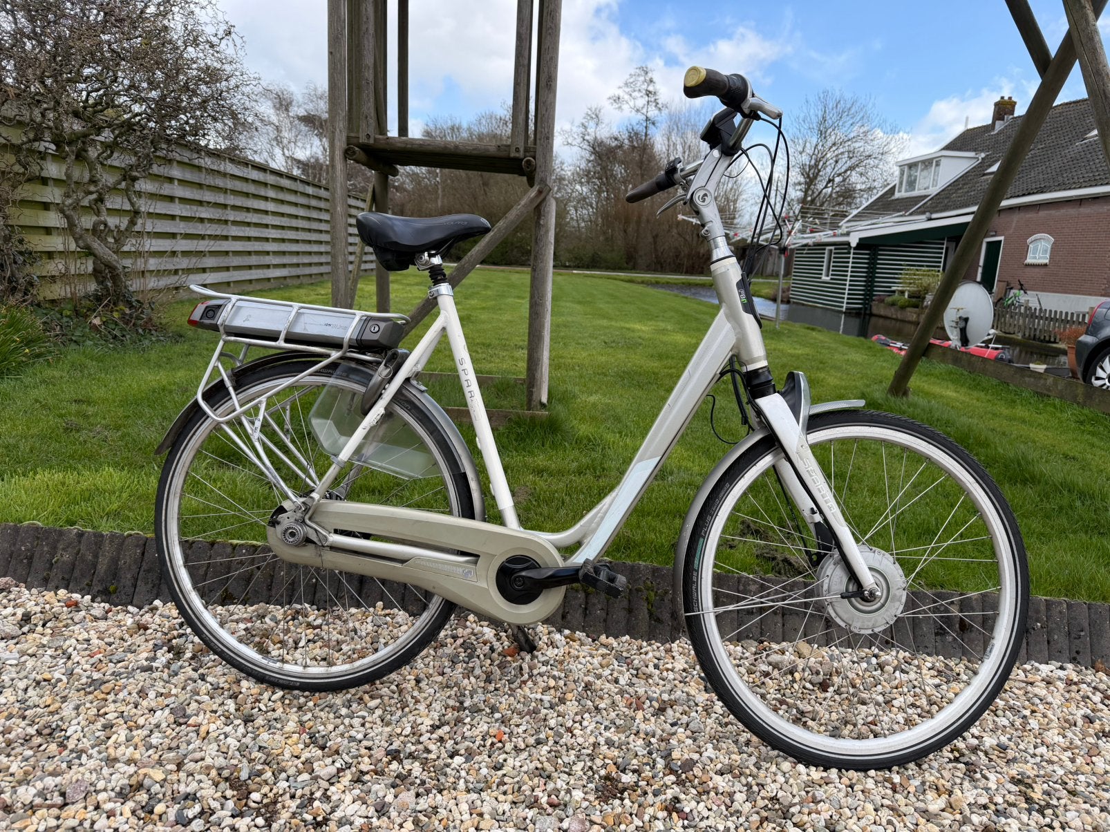 Sparta M8i elektrische damesfiets 61, Ophalen of Verzenden, Zo goed als nieuw, Overige typen