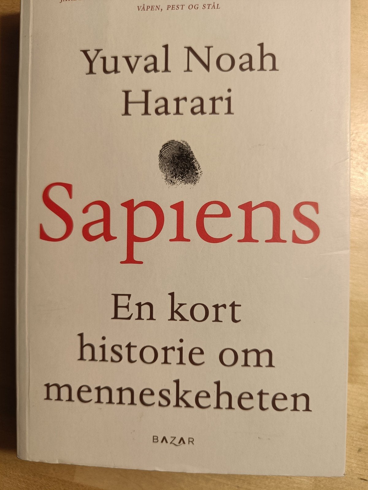 Sapiens van Yuval Noah Harari. Noorstalig, Ophalen of Verzenden